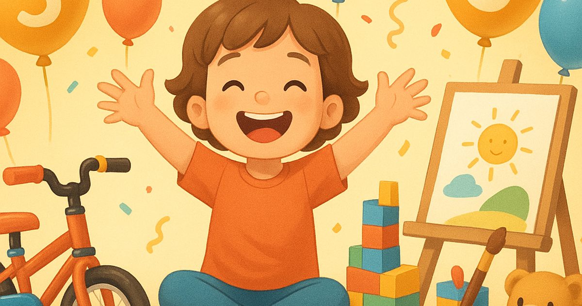 Персонализированная книга — подарок на 5 лет