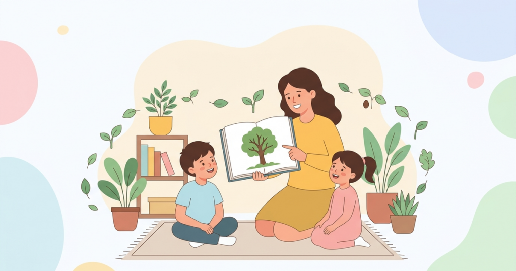 Зелёные цепочки: учим детей беречь природу с книгами