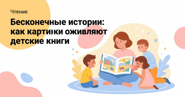 Бесконечные истории: как картинки оживляют детские книги