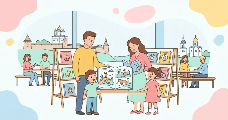 Путешествие в мир иллюстрации: выставка детских книг в Пскове