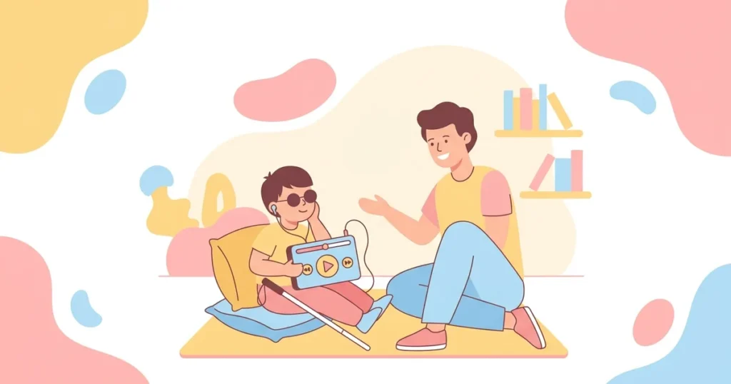 «Говорящие» книги для слабовидящих детей: когда чтение становится дост