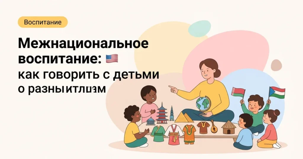 Межнациональное воспитание: как говорить с детьми о разных культурах