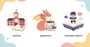 Октябрьские новинки: школа, драконы и ожившая манга